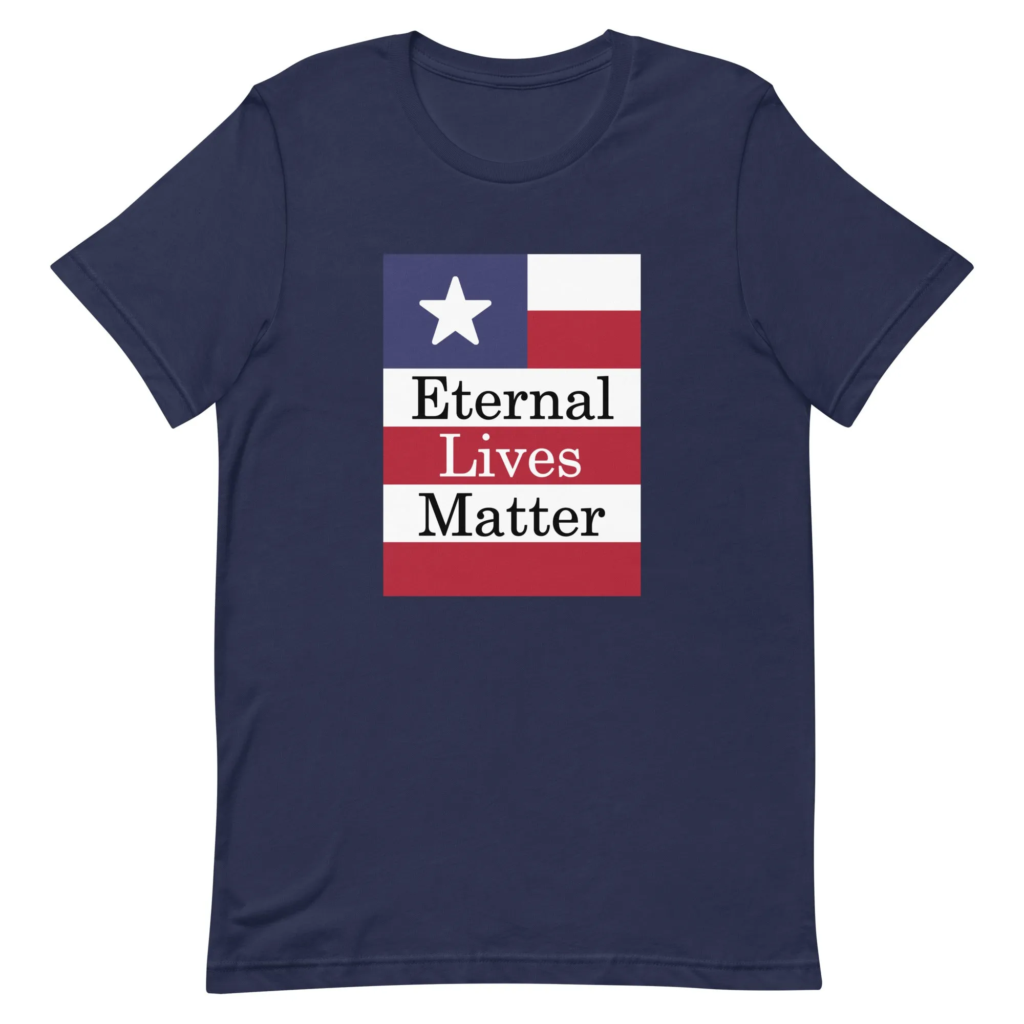 Eternal Lives Matter with ABC's of Salvation 2-Sided T-Shirt