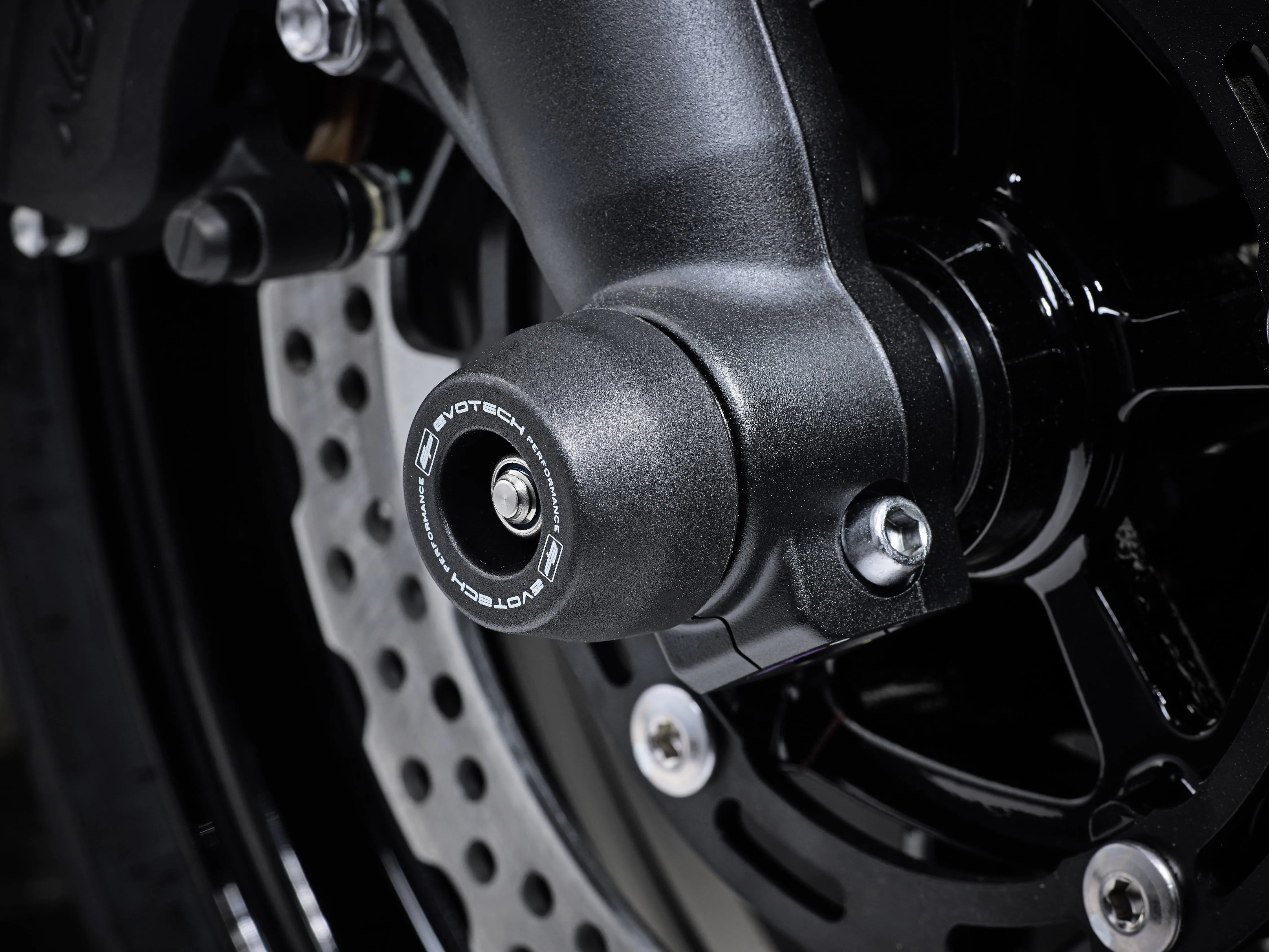 Evotech Front Spindle Bobbins - Kawasaki Ninja 650 Performance (2021 )