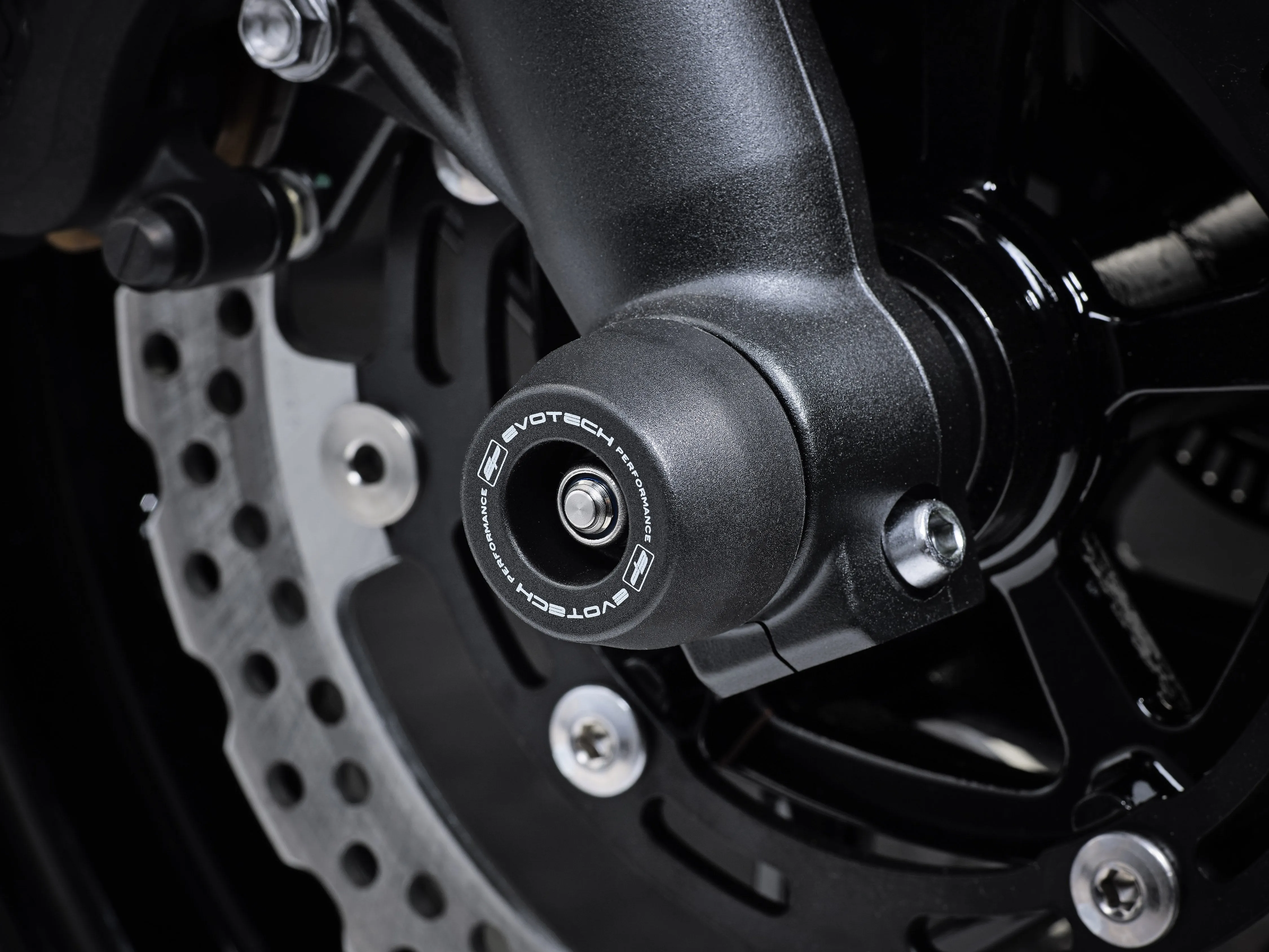 Evotech Front Spindle Bobbins - Kawasaki Ninja 650 Tourer (2021 )