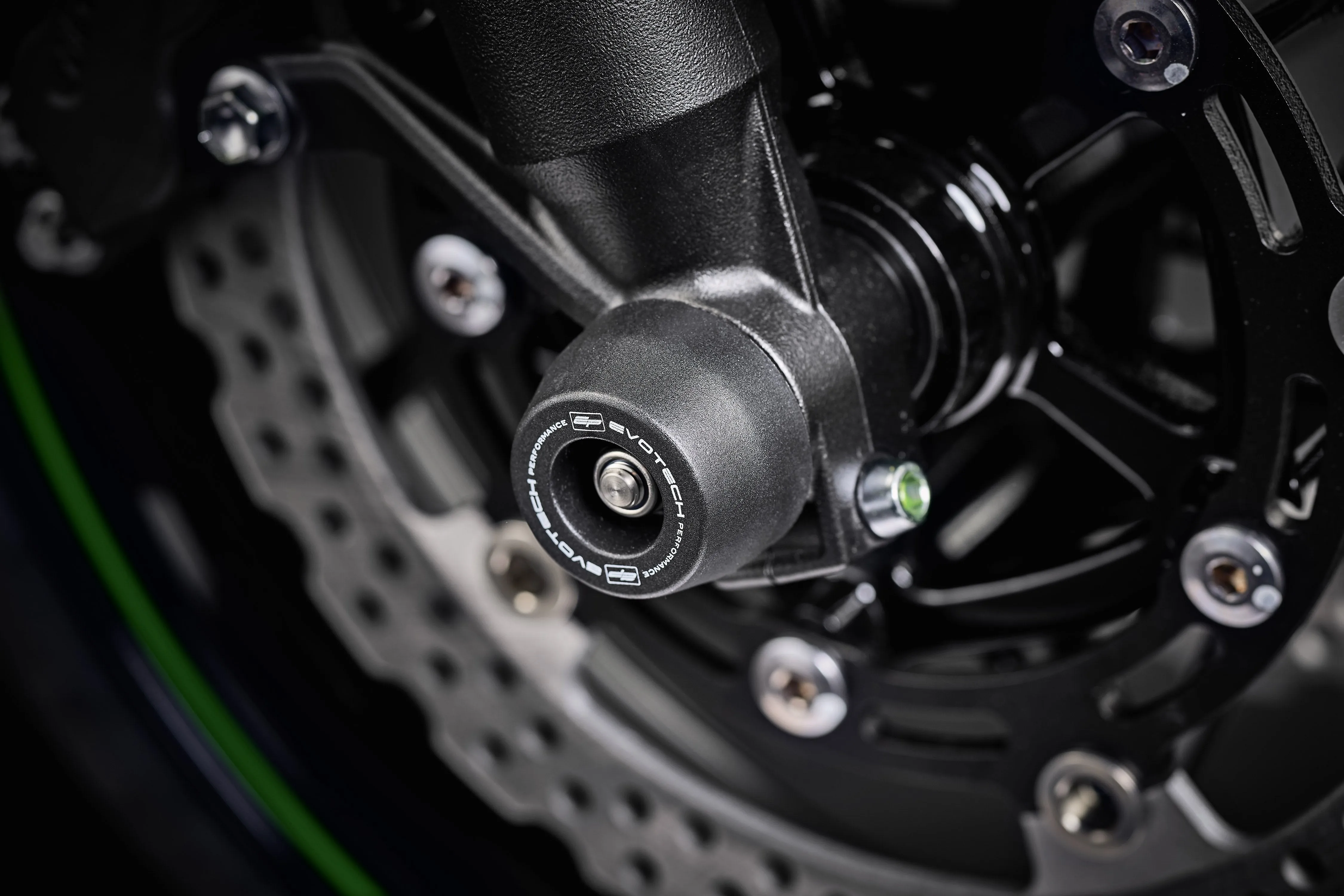 Evotech Front Spindle Bobbins - Kawasaki Z900 SE (2022 - 2024)