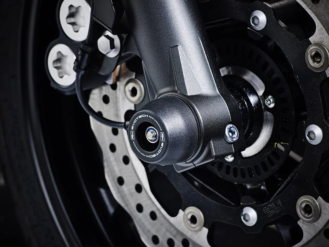 Evotech Front Spindle Bobbins - Yamaha FZ-07 (2018 - 2020)