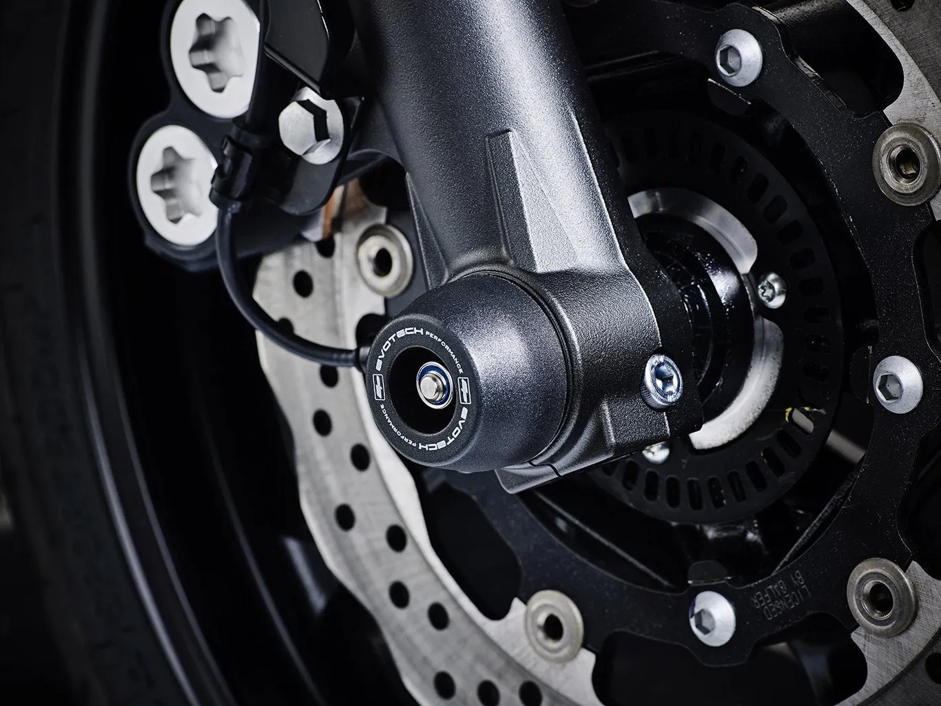 Evotech Front Spindle Bobbins - Yamaha XSR700 (2016 )
