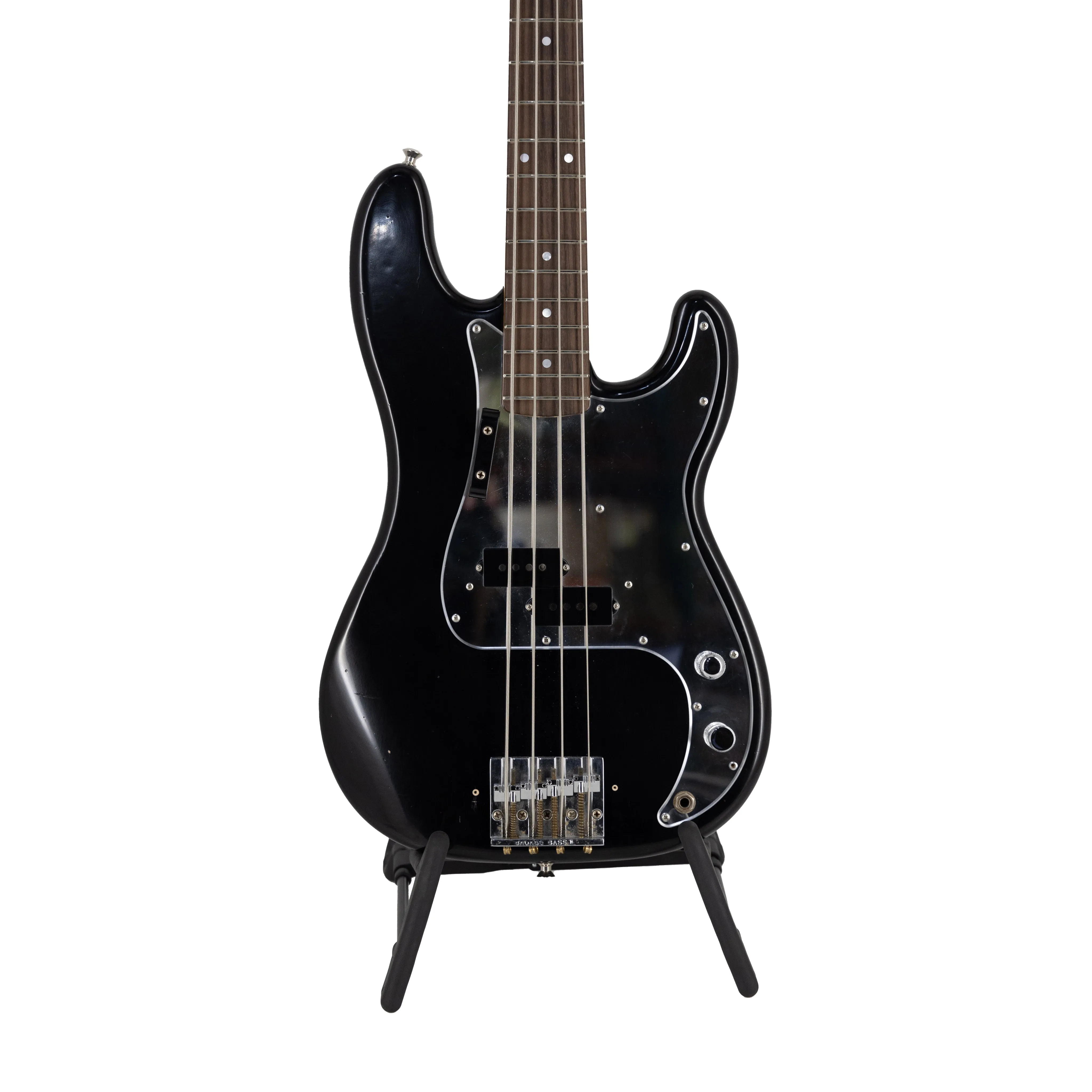 Fender Custom Shop Ltd Ed Kyle Mcmillin Masterbuilt Phil Lynott Precision Bass Guitar, RW FB, Black
