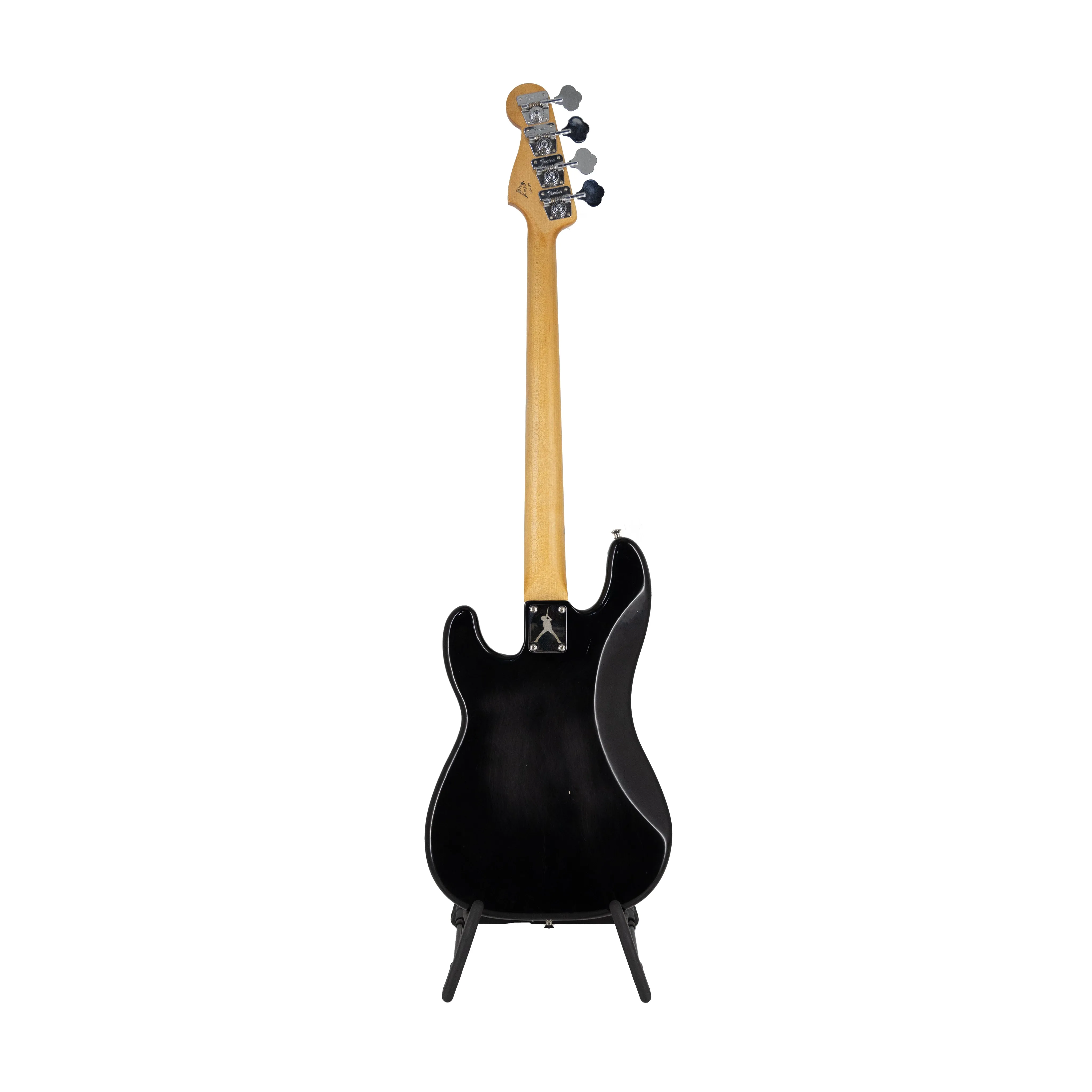 Fender Custom Shop Ltd Ed Kyle Mcmillin Masterbuilt Phil Lynott Precision Bass Guitar, RW FB, Black