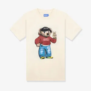Fit Check Bear T-Shirt - Butter Cream