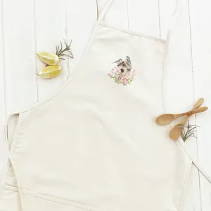 Floral Birdhouse - Women's Apron