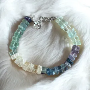 Fluorite beaded Bracelet