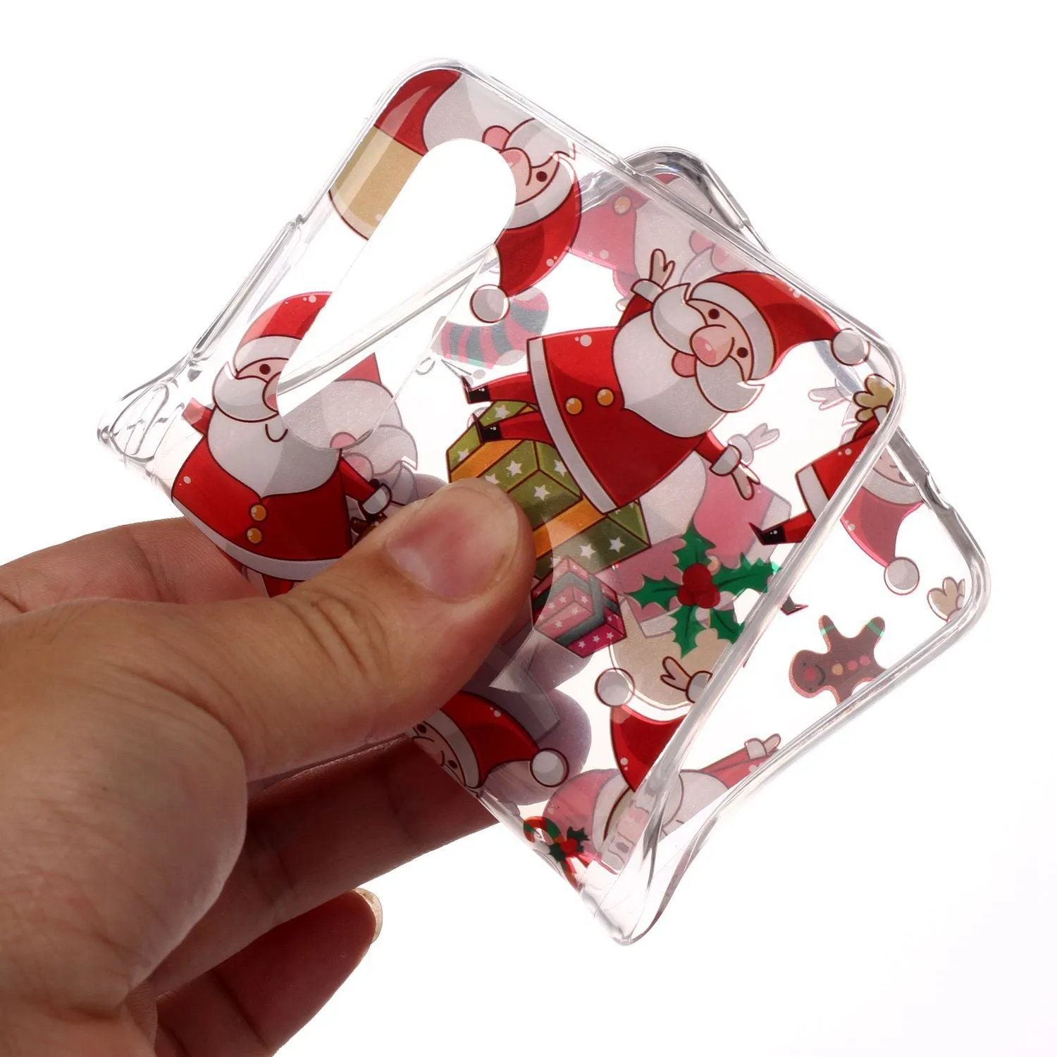 For HUAWEI P30 Christmas Phone Case Anti-fall Protective Shell Super Soft TPU Smartphone Cover Birthday Gift
