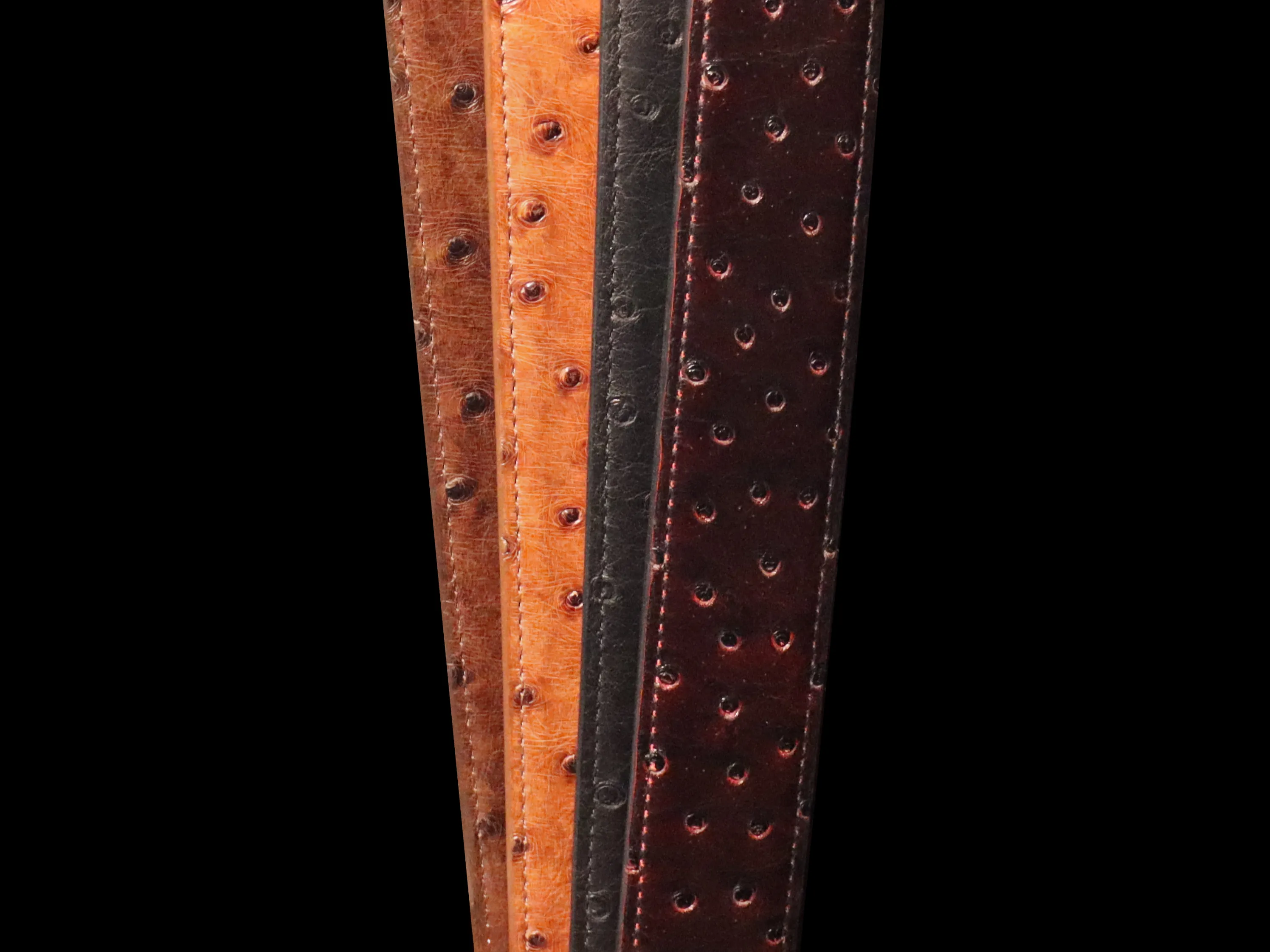 Full Quill Ostrich Belts