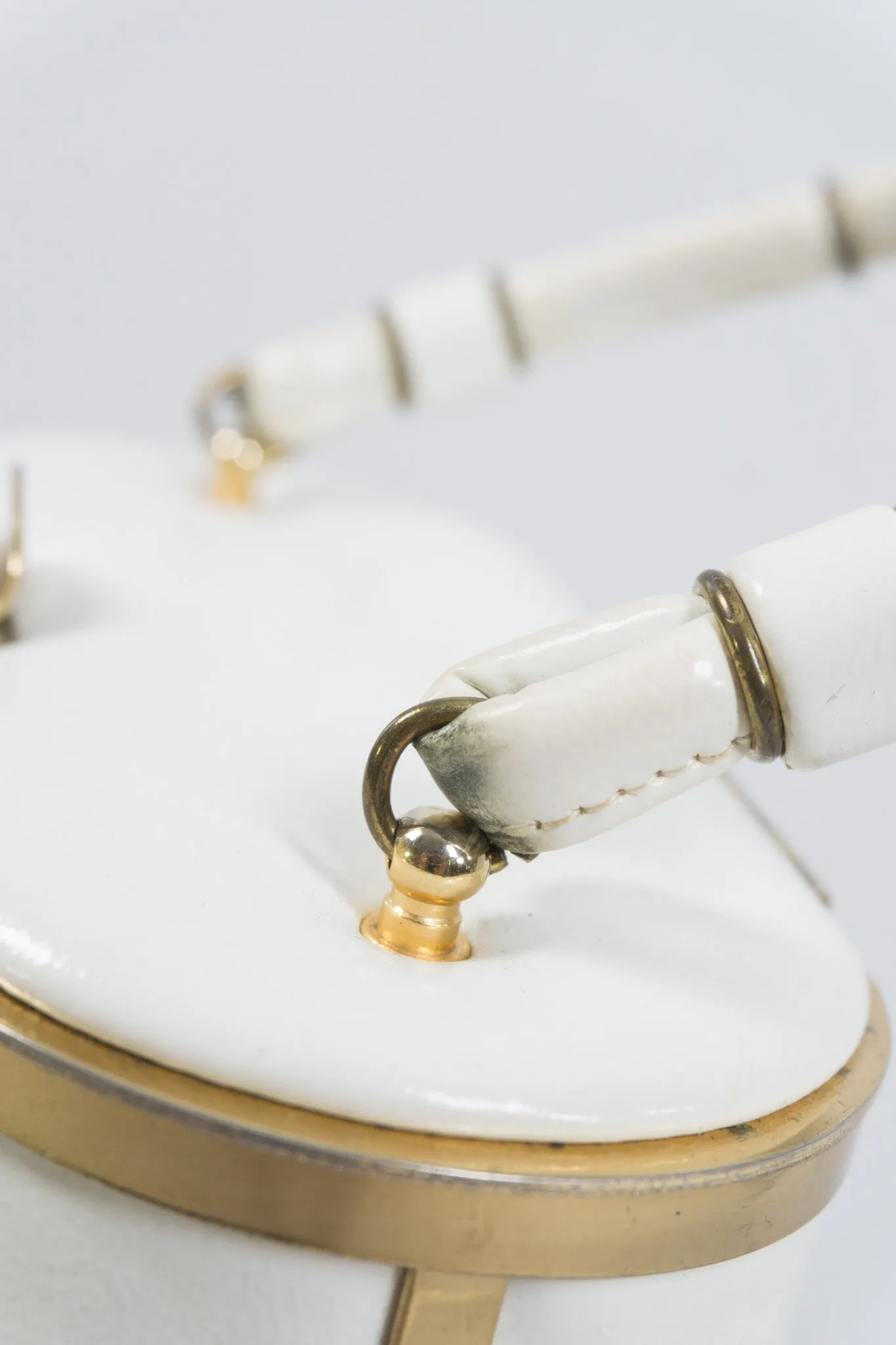 Gold Cage Box Bag