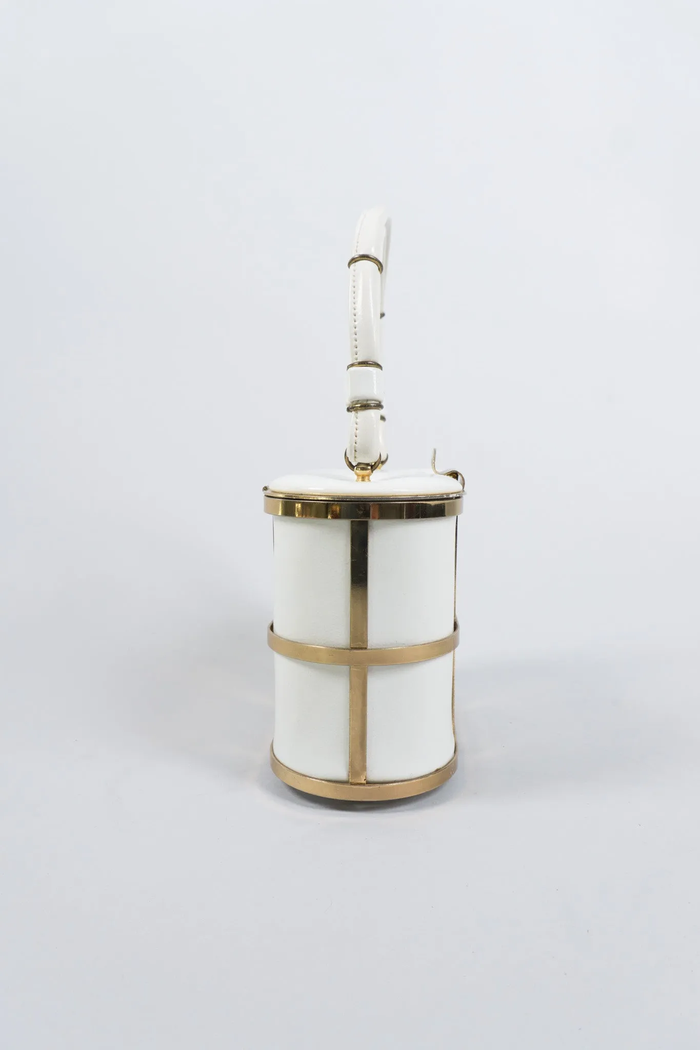 Gold Cage Box Bag