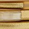 Golden Mix Horn Bangles, Set of 6