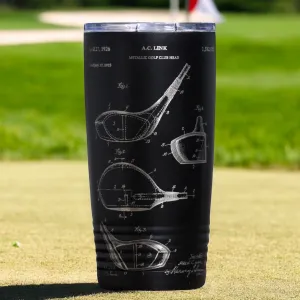 Golf Club Head Patent Tumbler
