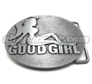 GOOD GIRL Angel Wings and Halo Belt Buckle