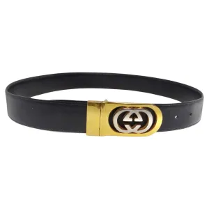 Gucci 1980s Silver and Gold Plated Belt
