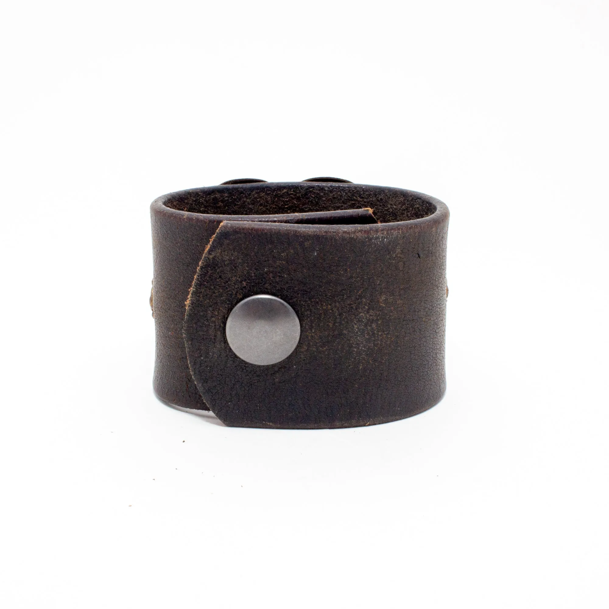 Handcrafted Leather & Metal Cuff