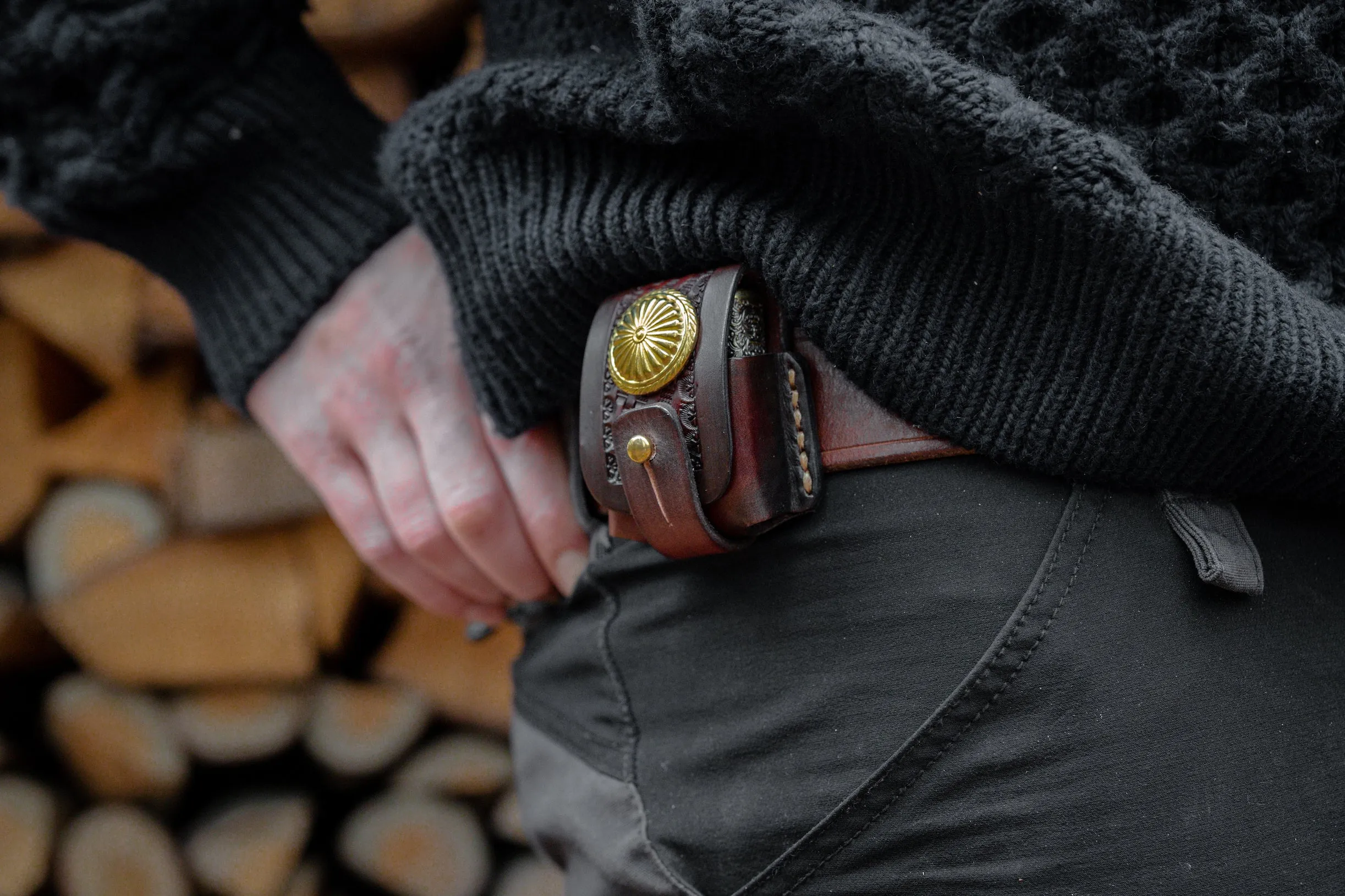 Handmade DBK Zippo Pouch