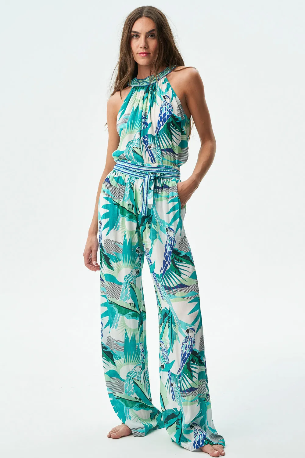 HELENE PANT - TRES MARIAS GREEN