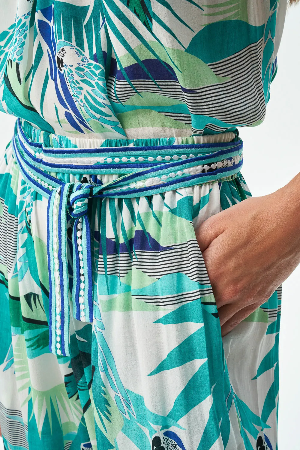 HELENE PANT - TRES MARIAS GREEN