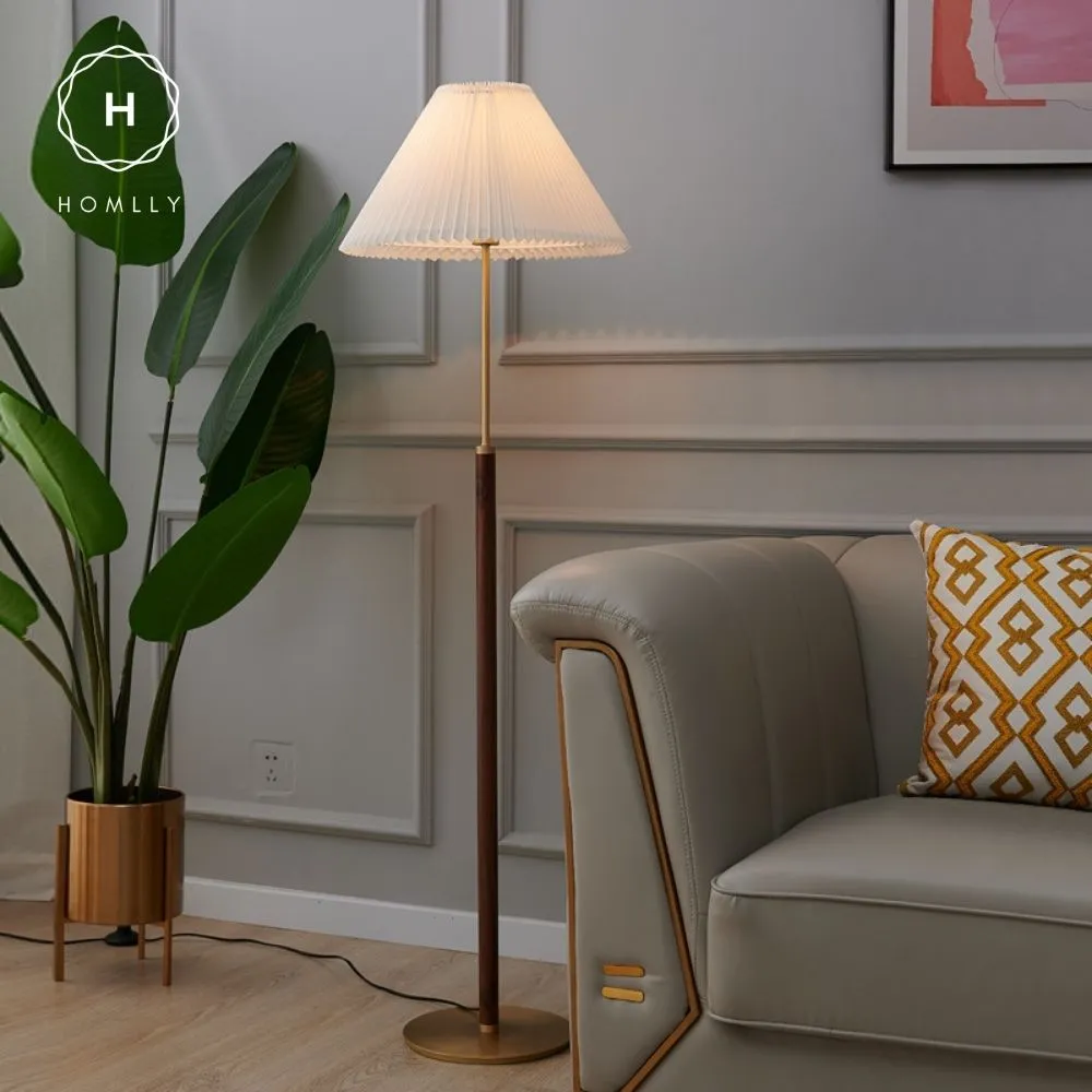 Homlly Toxii Mid Century Standing Modern Table Lamp