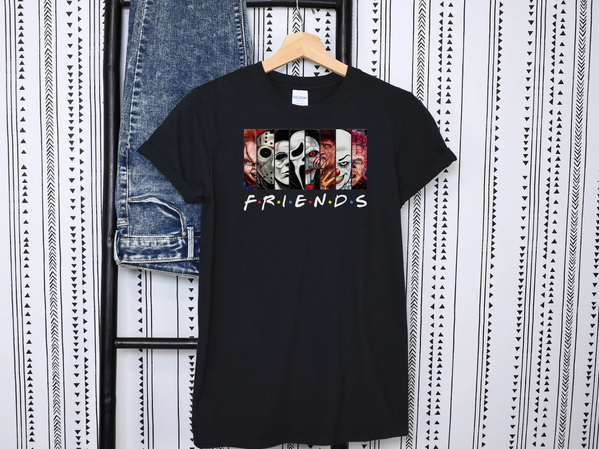 Horror Movie Friends T-Shirt