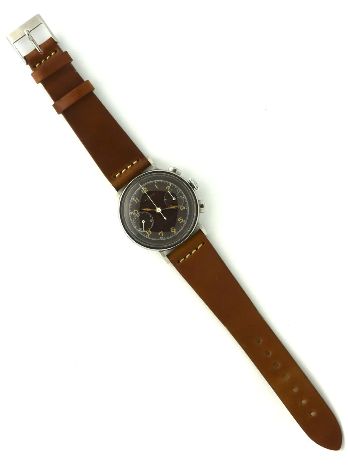 Horween Cordovan Leather Watch Straps in Light Tobacco