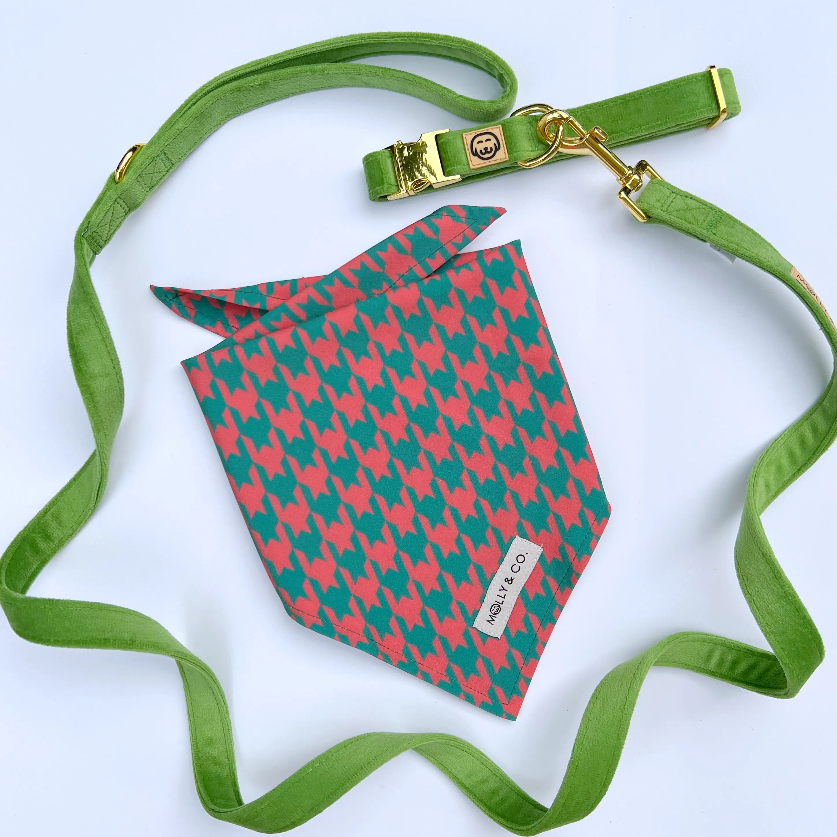 Houndstooth - Dog Bandana - FINAL SALE