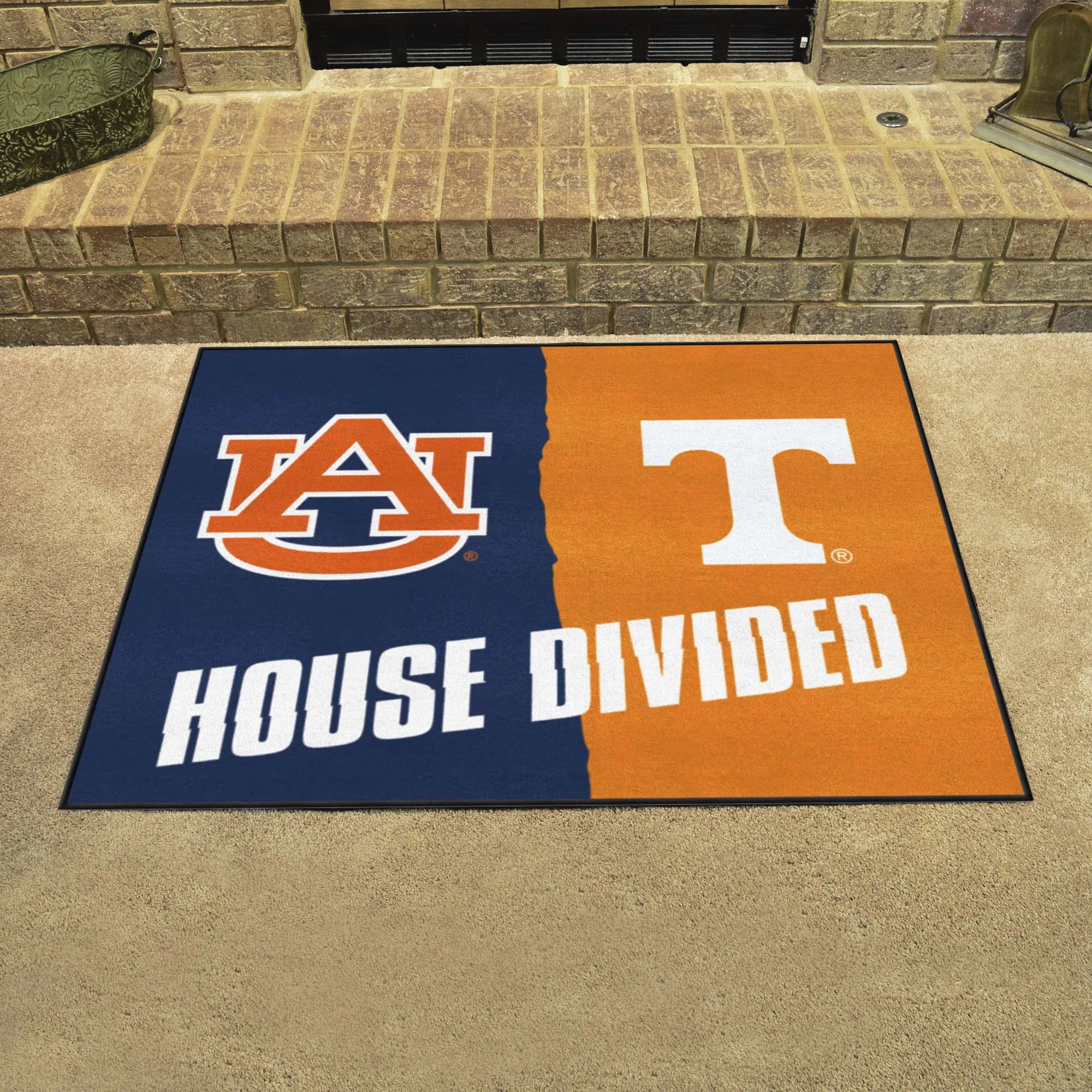 House Divided Mat - Auburn / Tennessee