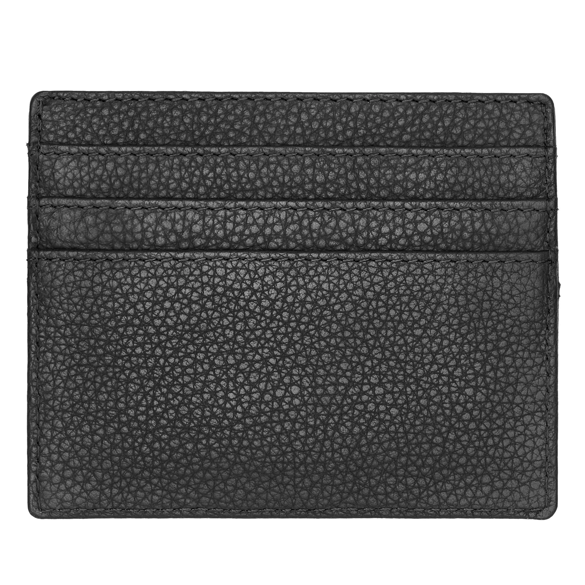 HUGO BOSS HLC416A-Card holder Classic Grained Black