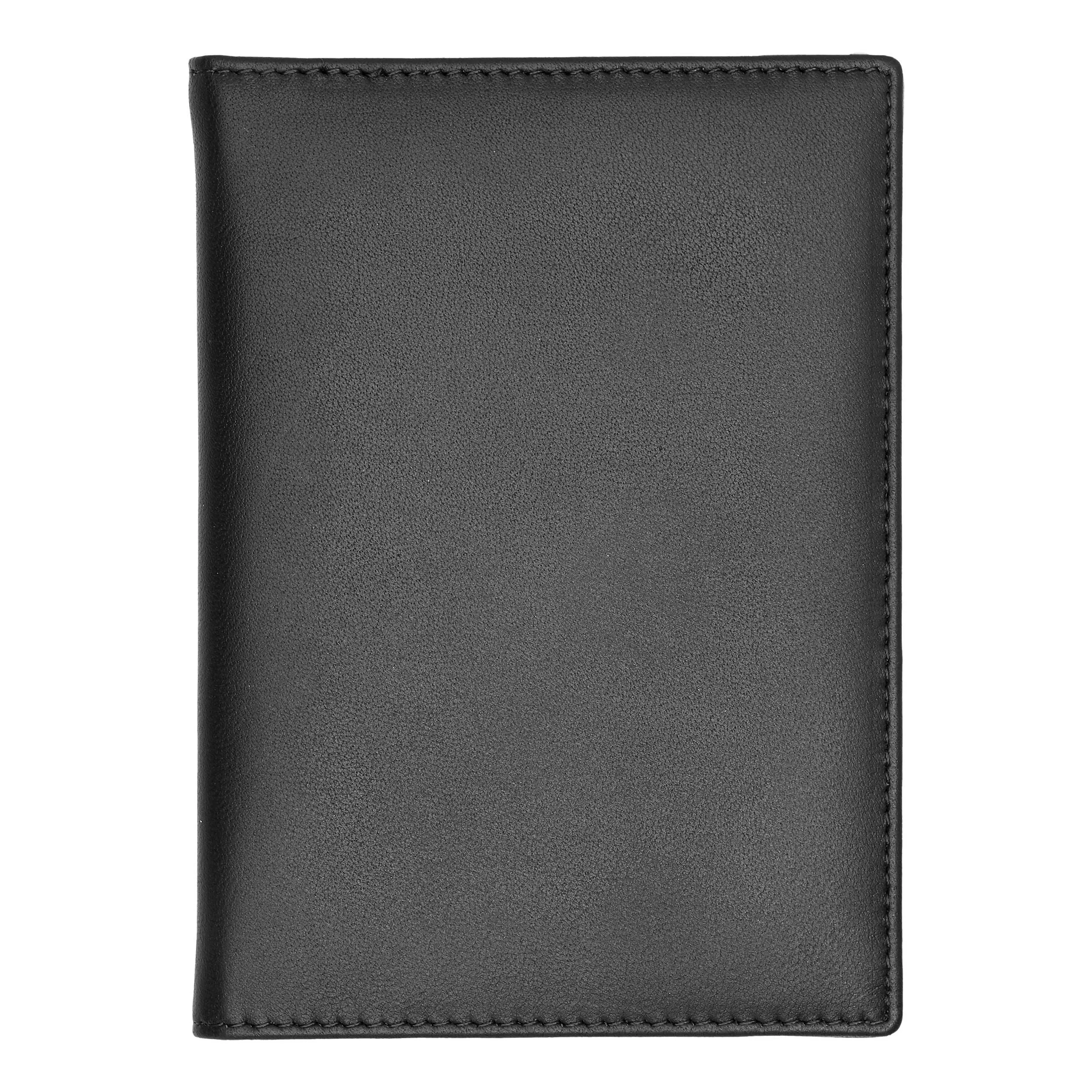 HUGO BOSS HLP403A-Passport holder Classic Smooth Black