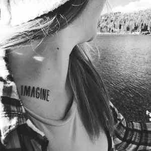 Imagine Manifestation Tattoo