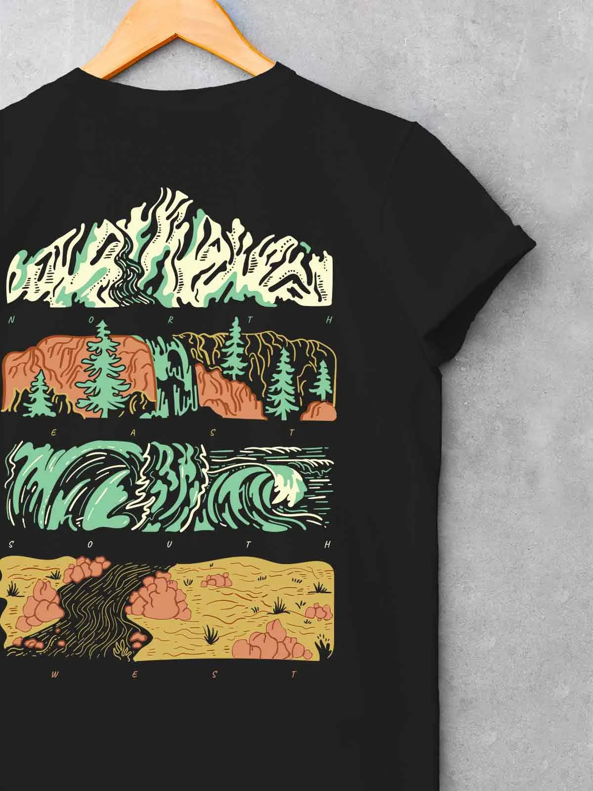 Indian At Heart | Backprint T shirt