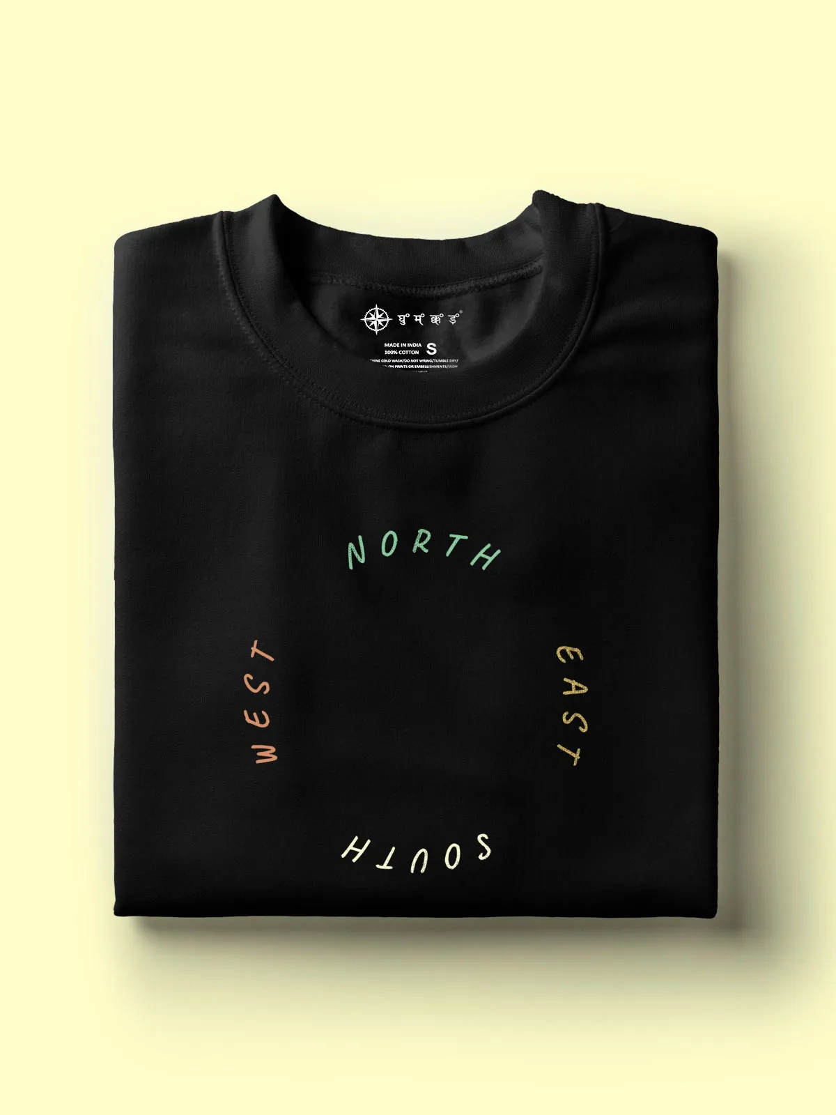 Indian At Heart | Backprint T shirt