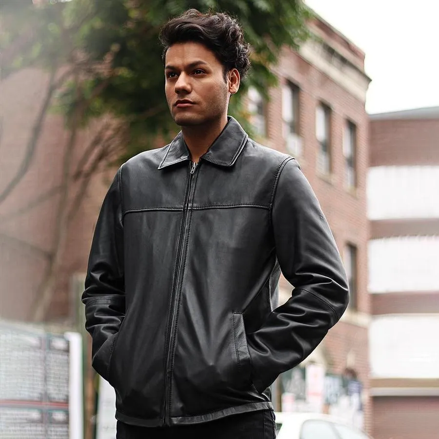 INDIANA - MEN'S LEATHER JACKET