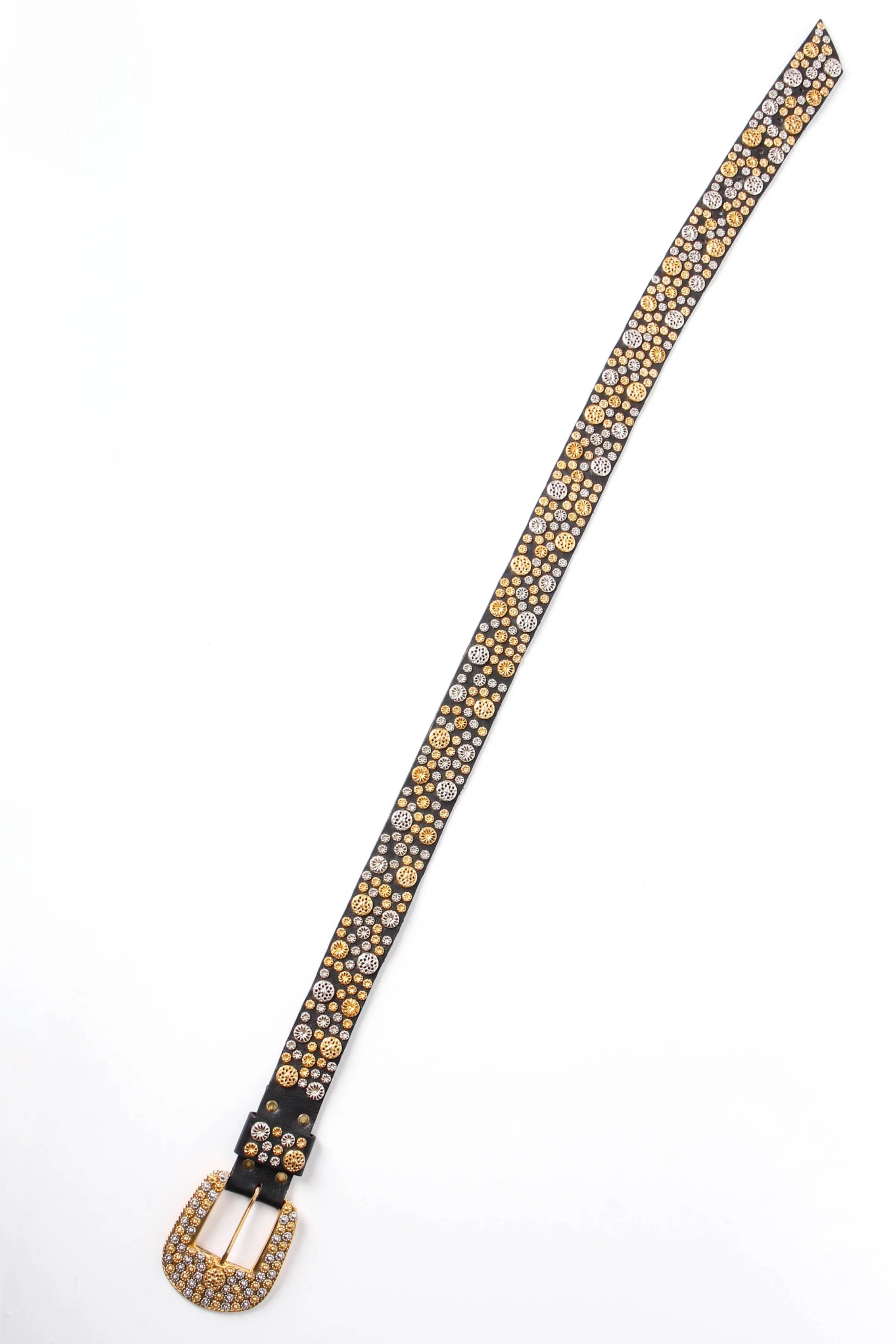 Intricate Filigree-Studded Belt