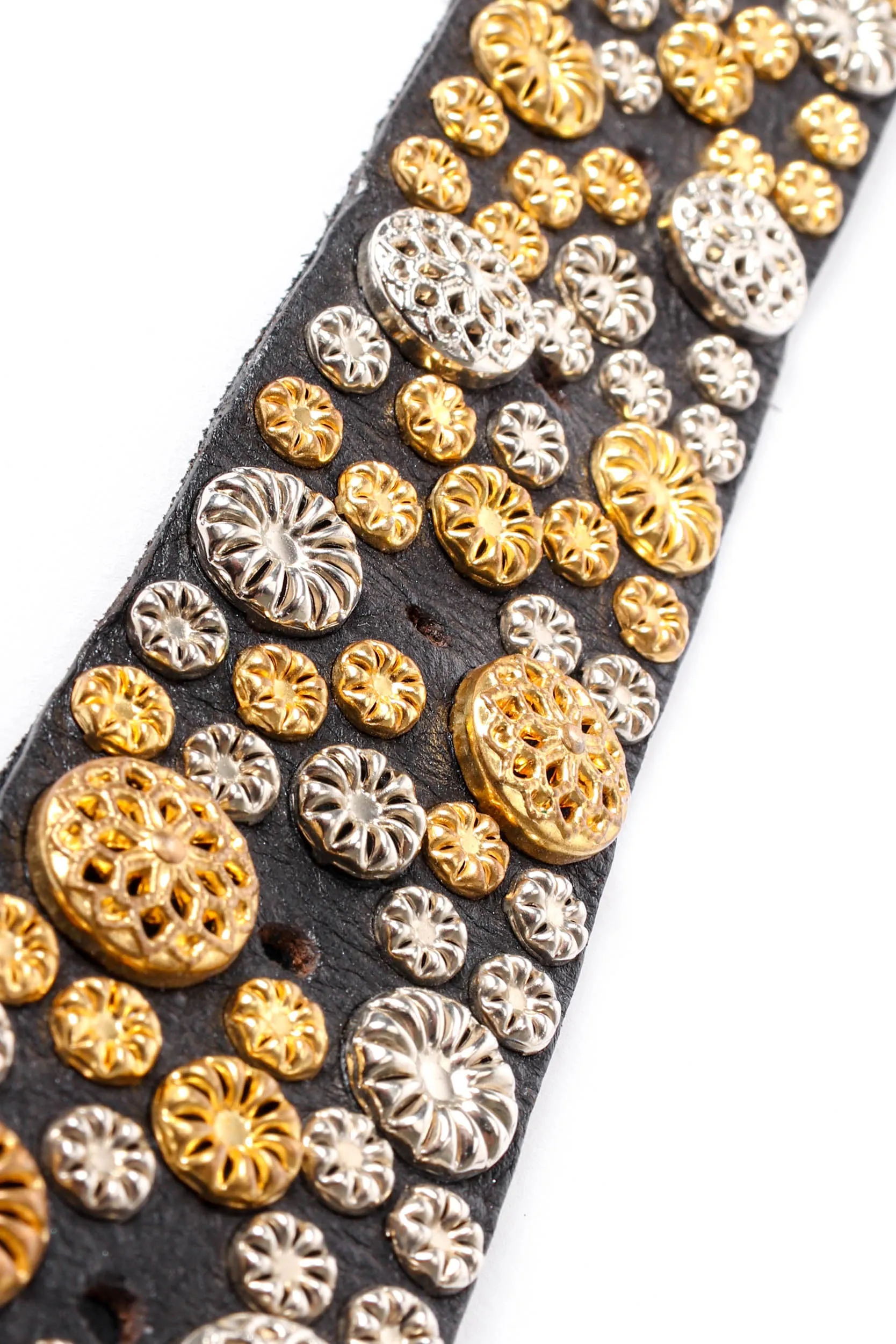 Intricate Filigree-Studded Belt