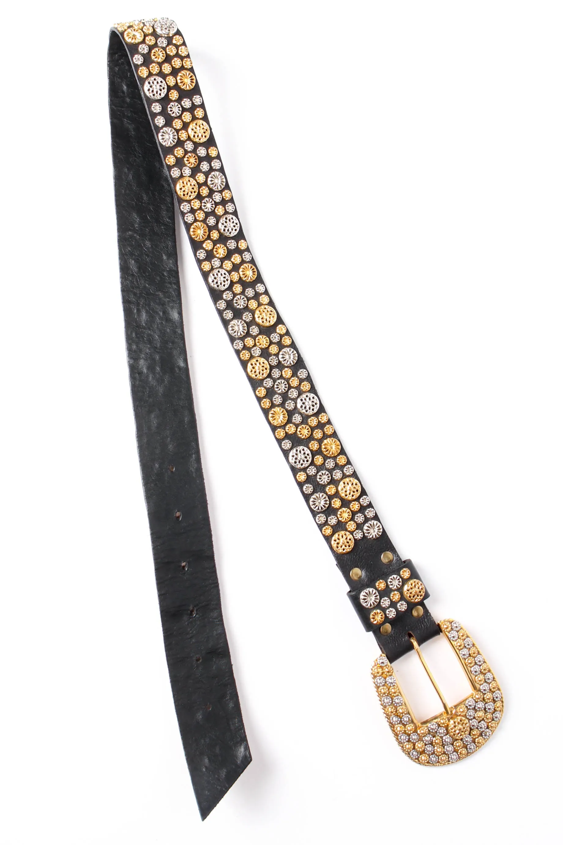 Intricate Filigree-Studded Belt