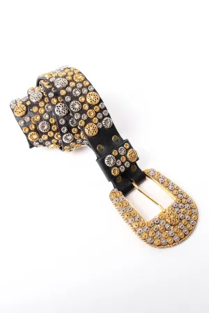 Intricate Filigree-Studded Belt