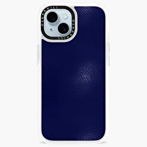 iPhone 14 Plus Case Classic Leather — Night Blue