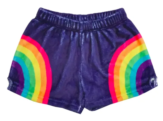 Iscream Rainbow Plush Shorts