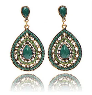 Isla Beaded Bohemian Dangle Earrings