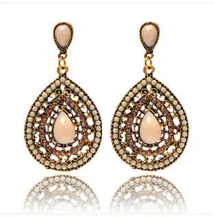 Isla Beaded Bohemian Dangle Earrings