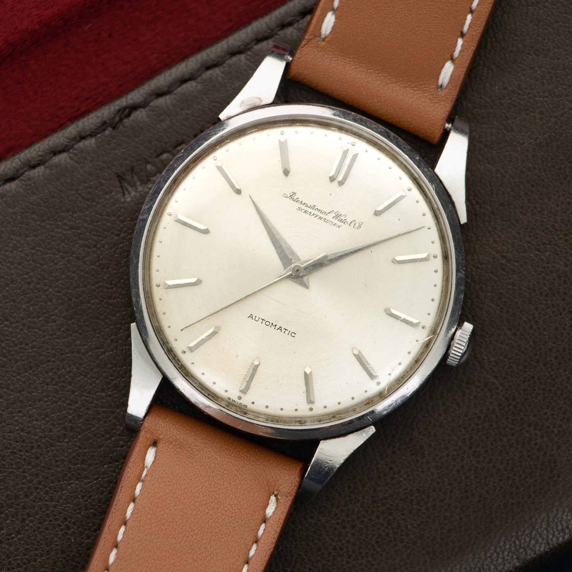 IWW Platinum Automatic Strap Watch
