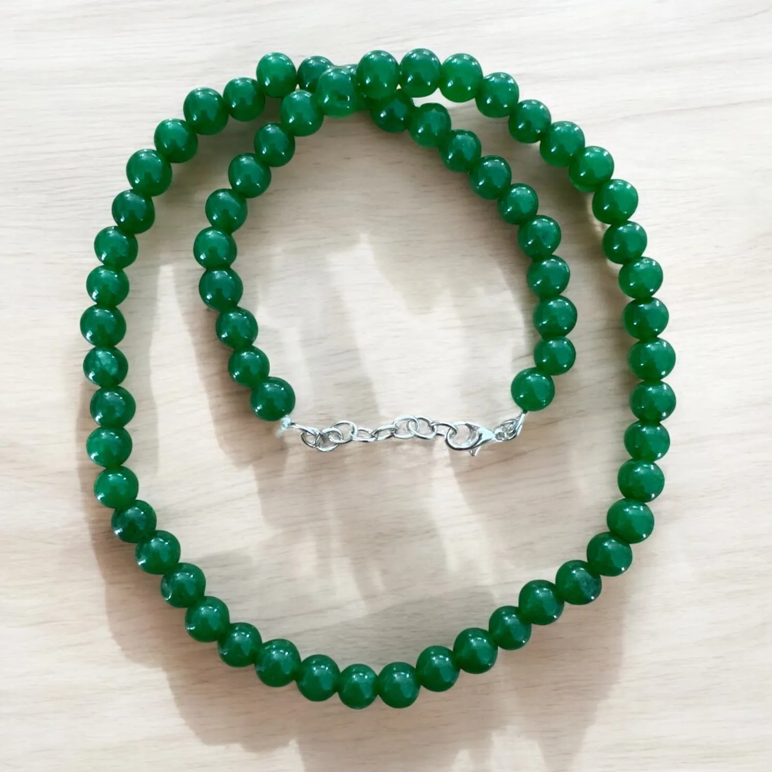 Jade Beaded Necklace