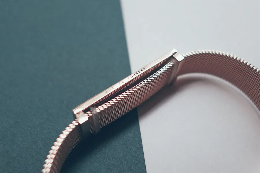 J&Co Foundry Classic Little Message Plate Bracelet