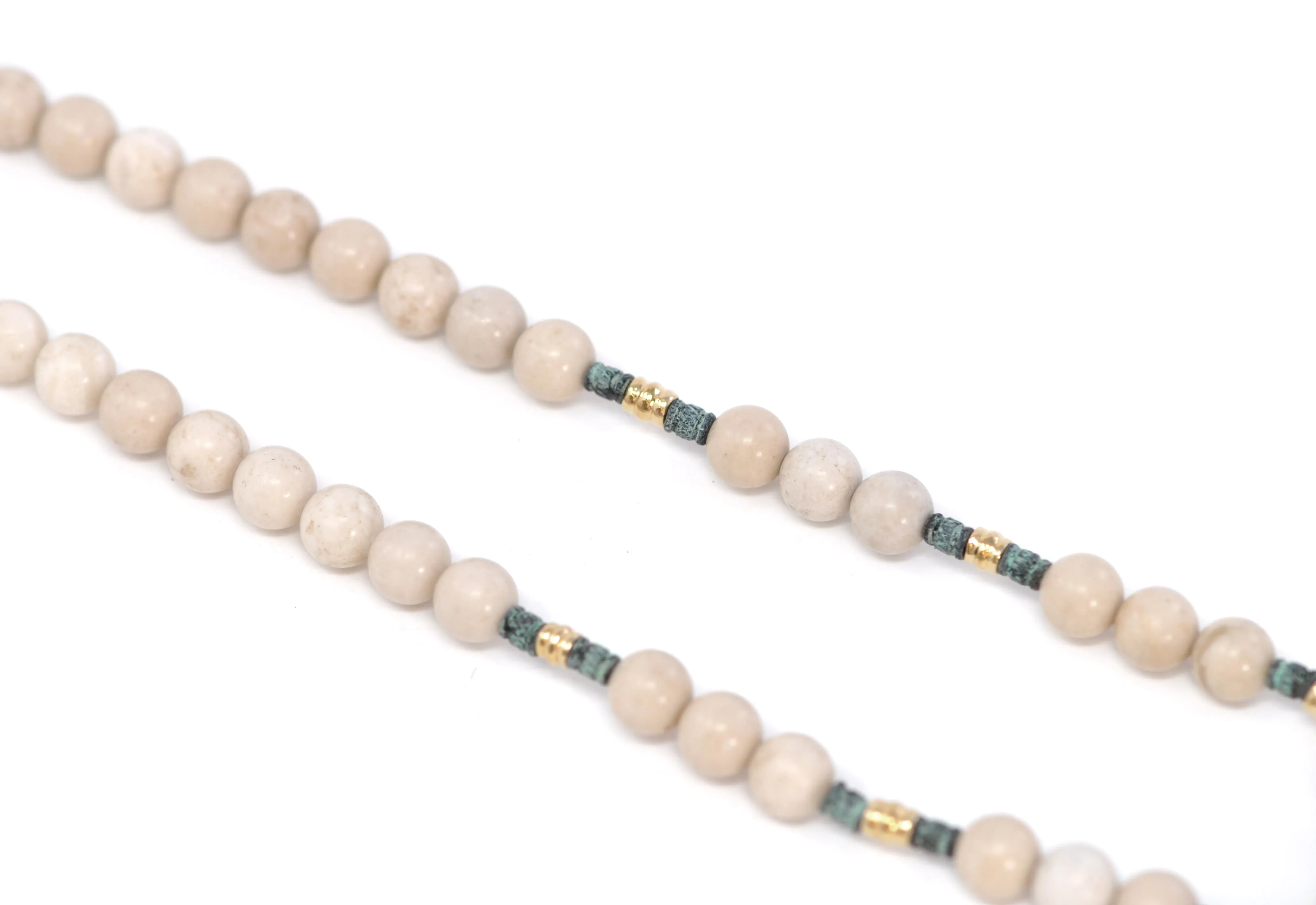 Jasper Beaded Necklace