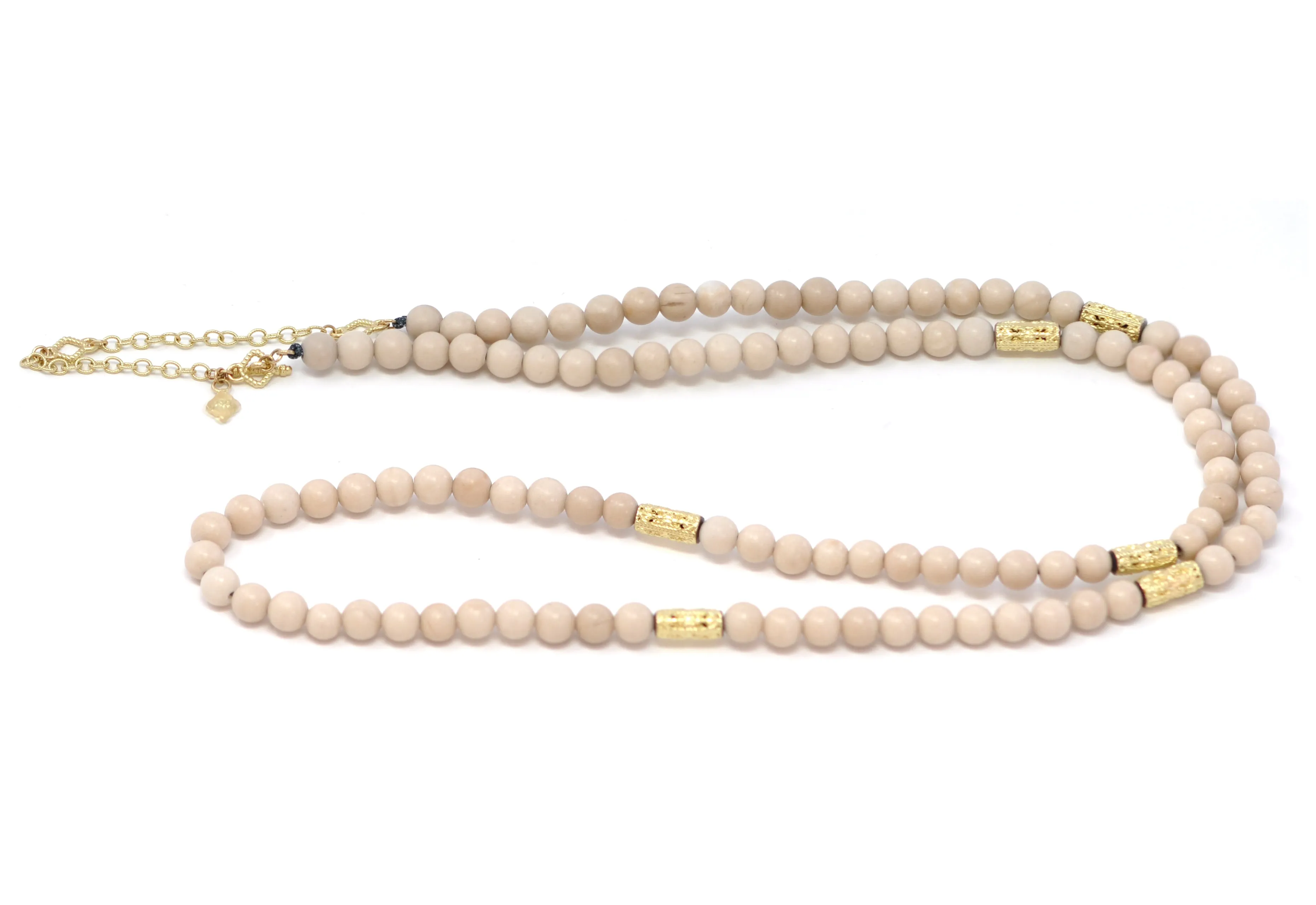 Jasper Beaded Necklace