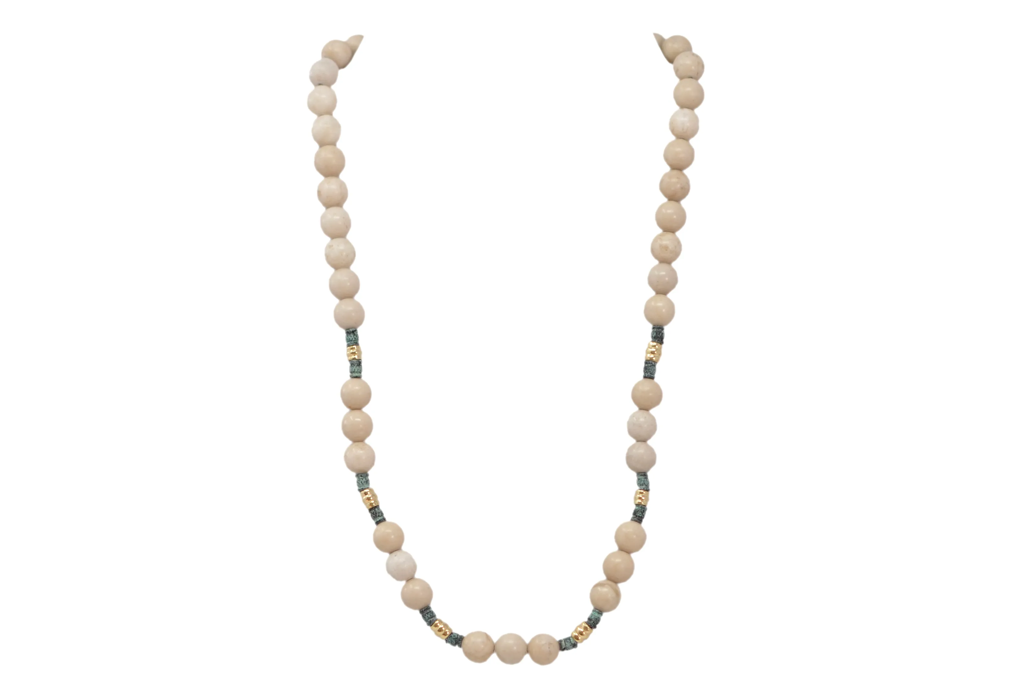 Jasper Beaded Necklace