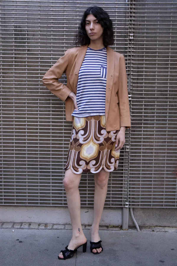 JILL SANDER LEATHER BLAZER