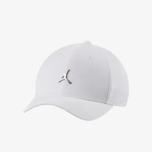Jordan Classic 99 Metal Logo Strapback - White